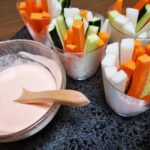 【ダイエット中のおやつにも】野菜スティック 赤梅酢マヨネーズで