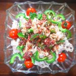 夏バテ予防に　豚しゃぶとゴーヤのサラダ　