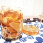 新生姜の白梅酢漬け