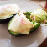 梅ボーイズさんの「梅塩」を使って　アボカドのツナチーズ焼き
