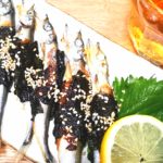 はさんで焼くだけ、簡単! ししゃもの韓国のりと梅びしお焼き