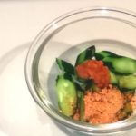 材料三つ!キュウリの梅漬け