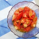 【5分で完成】トマトと梅干しのマリネ