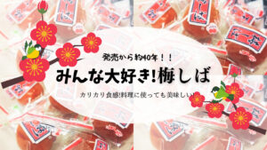 みんな大好き！村岡食品 「梅しば」人気の理由は？