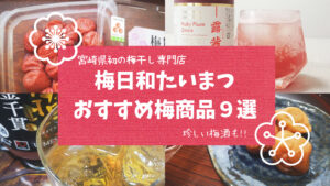 【宮崎県・梅干し専門店】梅日和たいまつ　おすすめ梅商品９選
