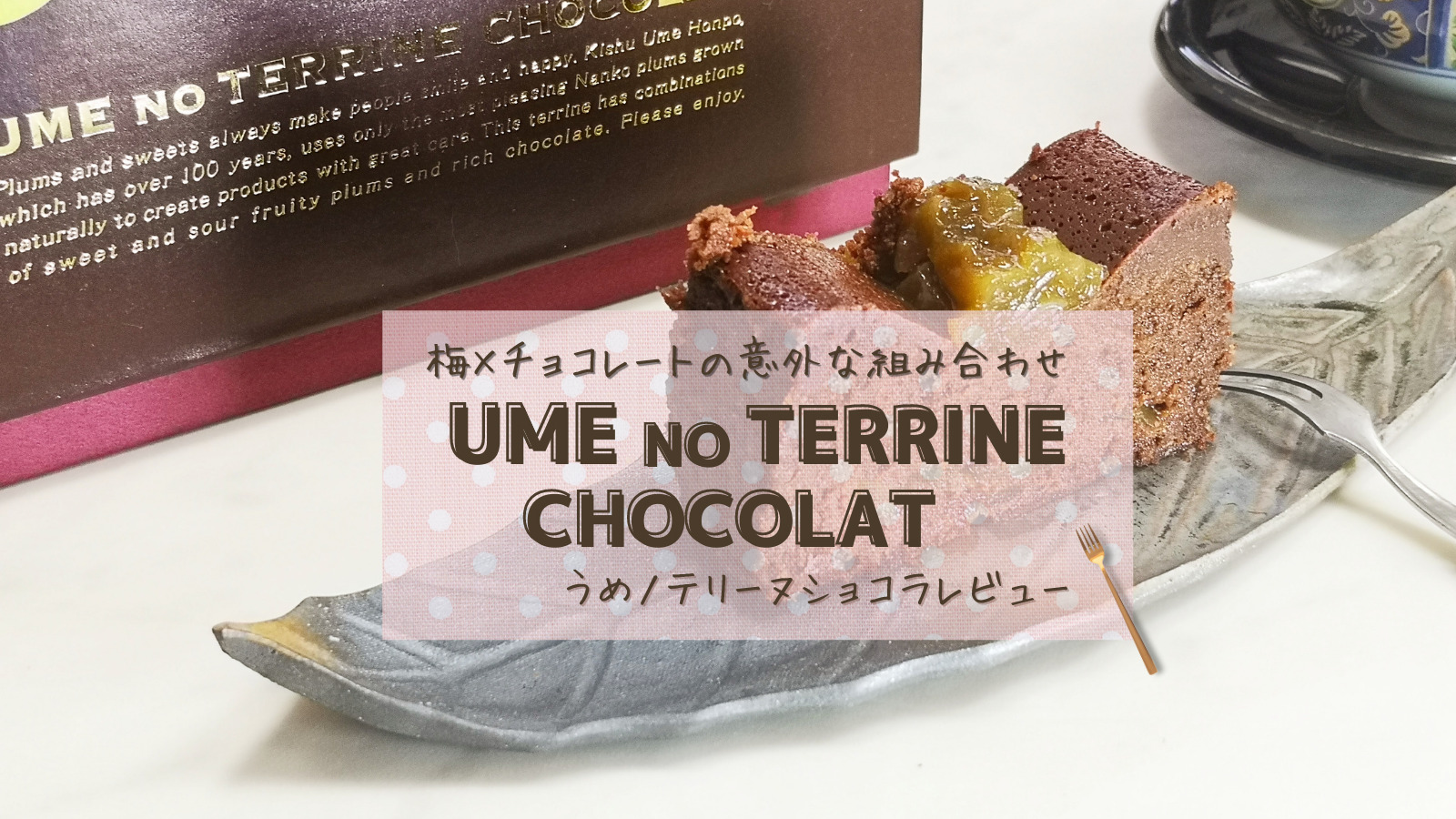 【紀州梅本舗】梅×チョコレートでプチ贅沢を　UME NO TERRINE CHOCOLATレビュー