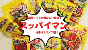 【沖縄発梅のお菓子/上間菓子店】スッパイマン!!おすすめ7選